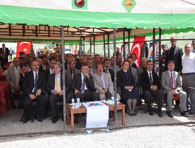 FATMA SALMAN - Ağrı‘da Temel Atma Töreni