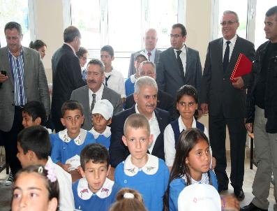 Eski Ulaştırma Bakanı Yıldırım, Polat Holding‘in Yaptırdığı Meslek Lisesini Açtı