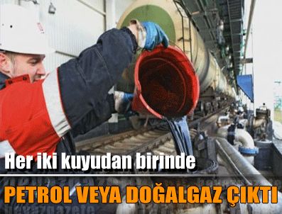 Petrol ve doğalgaz kuyuları ümit verdi