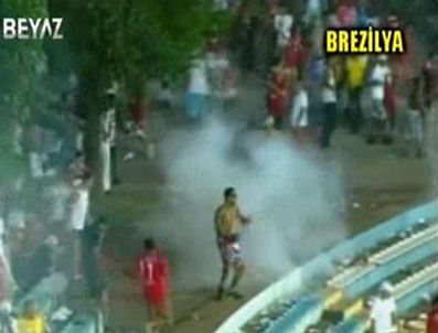 Brezilya'da futbol terörü