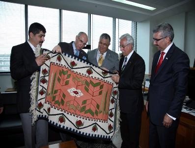 TEKIN KÜÇÜKALI - Küçükali’Den Aldırmaz’A Ziyaret