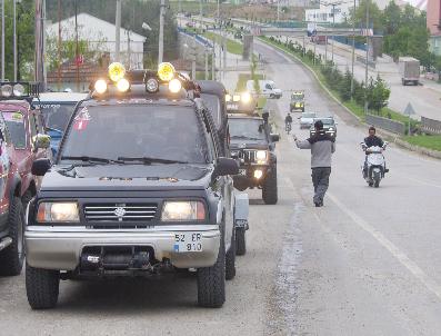 TÜRKIYE OTOMOBIL SPORLARı FEDERASYONU - Offroad Tutkunları Vezirköprü‘de
