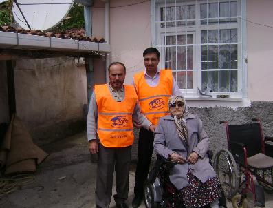 KIMSE YOK MU DAYANıŞMA VE YARDıMLAŞMA DERNEĞI - Kimse Yok Mu‘dan Engelli Nezahat Sun‘a Anlamlı Hediye