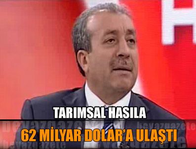 YIĞIT BULUT - Tarımsal hasıla 62 milyar dolar'a ulaştı