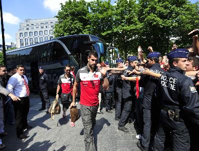 A Milli Futbol Takımı Belçika’Ya Geldi