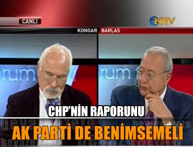 EMRE KONGAR - 'CHP'nin raporunu Ak Parti de benimsemeli'