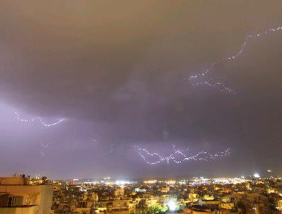 Gaziantep‘te Şimşekli Gece