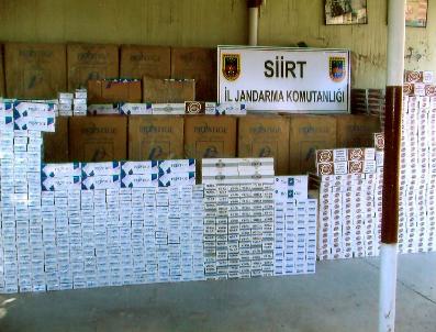 Siirt‘te Kaçak Sigara Operasyonu