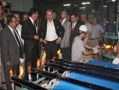 HACI SABANCI - Türkiye‘de İlk Defa ‘Vakum Cam Tüplü Güneş Enerjisi Kolektörü‘ Üretildi