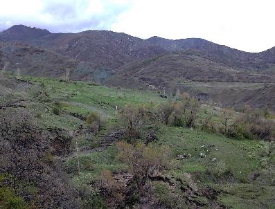 Üzümlü’De Heyelan