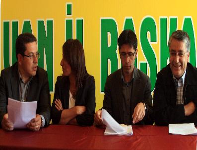 ÖZDAL ÜÇER - Bdp‘den Basın Açıklaması