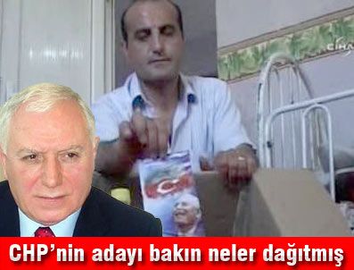 CHP'nin adayı Haberal bakın neler dağıtmış