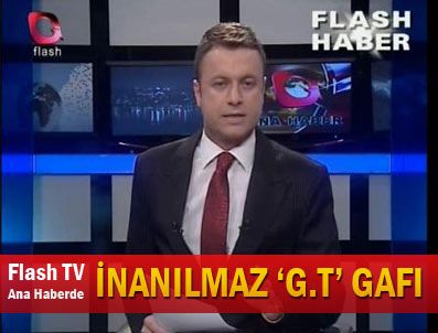 Flash Tv ana haberde inanılmaz gaf