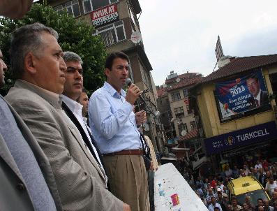 RECEP CIVELEK - Özcan Ulupınar Mitingde Coştu