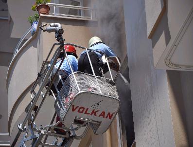 Antalya‘da Ev Yangını