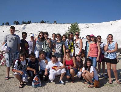 ŞIRINCE - Manavgat Başarı Koleji Öğrencilerinden Pamukkale Gezisi