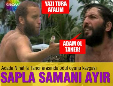 Survivor adasında ödül oyunu kavgası