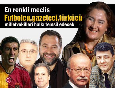 DENIZ YıLDıRıM - Futbolcu,gazeteci,türkücü vekiller halkı temsil edecek