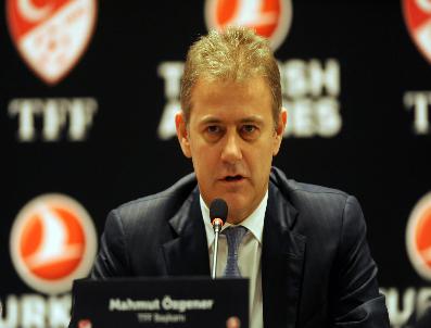 MAHMUT ÖZGENER - Tff Başkanı Özgener, Seçimde Aday Olmayacak