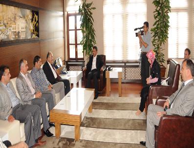 SALİM USLU - Ak Parti Milletvekili Uslu‘dan Başkan Külcü‘ye Ziyaret