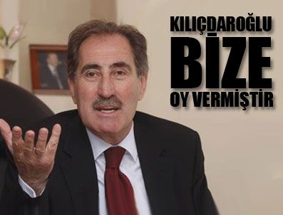 Günay, 'Kılıçdaroğlu bize oy vermiştir'