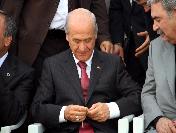 Mhp Lideri Bahçeli, Cenaze Törenine Katıldı