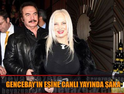 Orhan Gencebay'ın eşine canlı yayında şaka