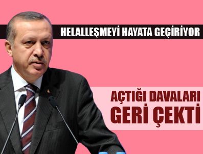 AHMET ALTAN - Başbakan Erdoğan açtığı davaları geri çekti