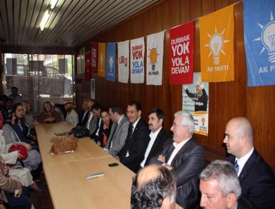 ŞABAN DİŞLİ - Ak Parti Milletvekillerinden Kaynarcaya Teşekkür Ziyareti