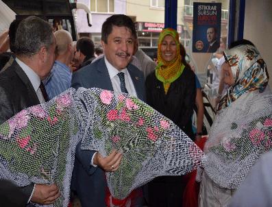 HALIL ÖZKAN - Ak Parti Vekilleri Zafer Turunda