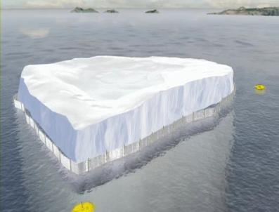 Su Sıkıntısı Çeken Ülkelere Kutuplardan Buzdağları Taşınacak