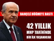 MHP'de bir ilk yaşanacak