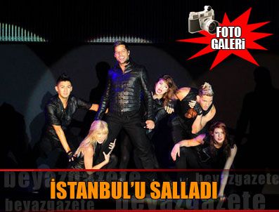 RICKY MARTIN - Ricky Martin'in konserine yoğun ilgi