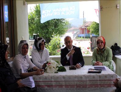 ENDER SERBES - Ak Parti Milletvekili Adayı Ender Serbes Kadınlarla Bir Araya Geldi