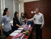 Başkan Çalışanların Kandilini Kutladı