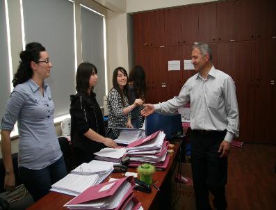 REGAİB KANDİLİ 2013 - Başkan Çalışanların Kandilini Kutladı