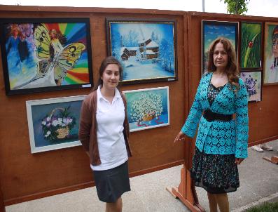 MESUT DEMIRKOL - Liseli Gençlerden Yağlı Boya Sergi