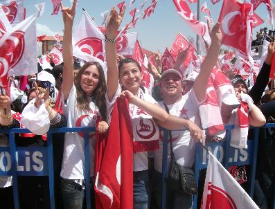 Mhp‘nin Erzincan Mitingi