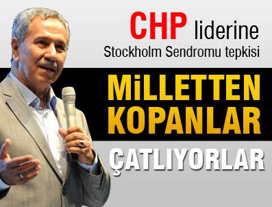 Arınç: Milletten kopanlar çatlıyor