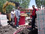 Çıldırda Elektrik Şebekesi Yer Altına Alınıyor