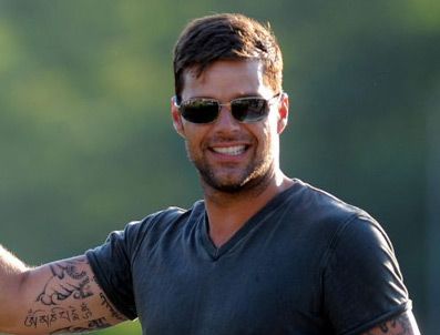 RICKY MARTIN - Ricky Martin,  Bursa'da Türk hamamında stres attı
