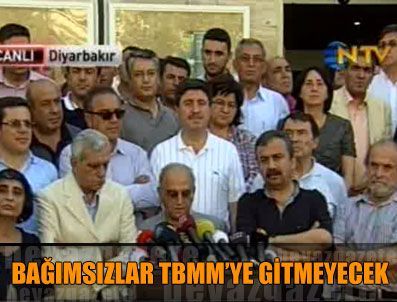 ŞERAFETTIN ELÇI - 'Somut bir adım atılıncaya kadar parlamentoya gitmeyeceğiz'