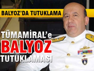 Tümamiral Şişlioğlu ve 4 muvazzaf asker tutuklandı