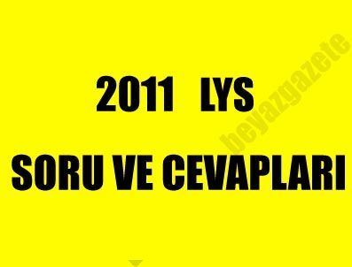 2011 LYS soruları ÖSYM (www.osym.gov.tr) LYS-3