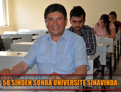 ERDOĞAN AYATA - 50'sinden sonra üniversite sınavına girdi