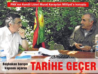 KANDIL DAĞı - PKK'nın Kandil lideri Murat Karayılan Milliyet'e konuştu