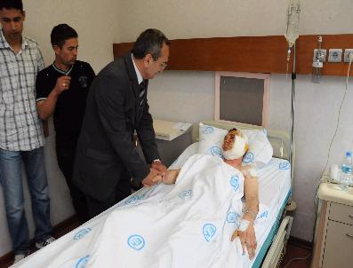 ERDEM KıYAK - Yaralı Askerlere Geçmiş Olsun Ziyareti