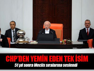 24. Dönem parlamentosu Ekşi'nin konuşmasıyla başladı