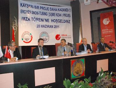 NUSRET DIRIM - Erciyes’Te Şişme Kızak Tesisi İçin Protokol İmzalandı