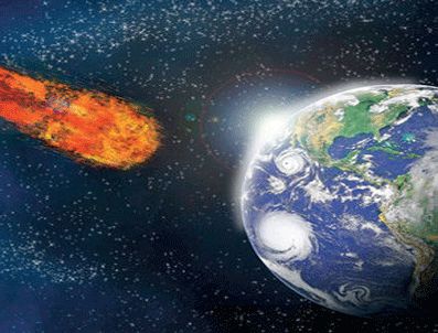 Göktaşı dünyayı 'teğet geçti'